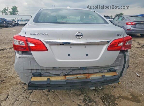 3N1AB7AP8KY453684 2019 NISSAN SENTRA Silver 