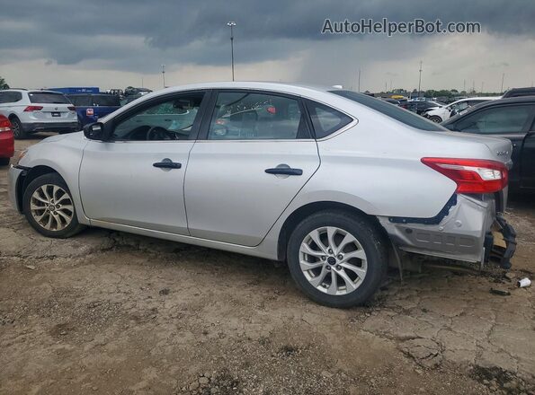 3N1AB7AP8KY453684 2019 NISSAN SENTRA Silver 