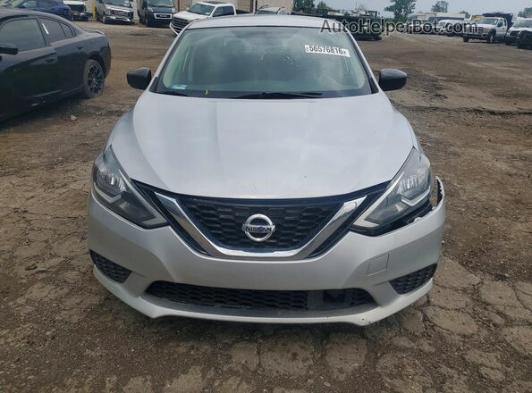 3N1AB7AP8KY453684 2019 NISSAN SENTRA Silver 