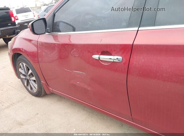 3N1AB7AP9GL655955 2016 NISSAN SENTRA Red წინა ხედი