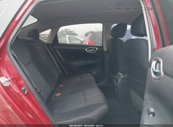 3N1AB7AP9GL655955 2016 NISSAN SENTRA Red VIN კოდის სტიკერის ხედი