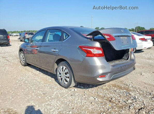 3N1AB7AP9GL656863 2016 NISSAN SENTRA Silver Задня ліва чверть