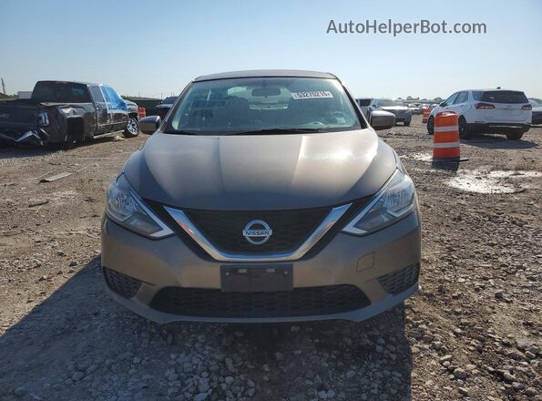 3N1AB7AP9GL656863 2016 NISSAN SENTRA Silver Вид спереду