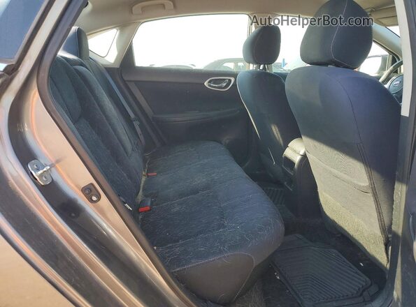 3N1AB7AP9GL656863 2016 NISSAN SENTRA Silver Вид задніх сидінь