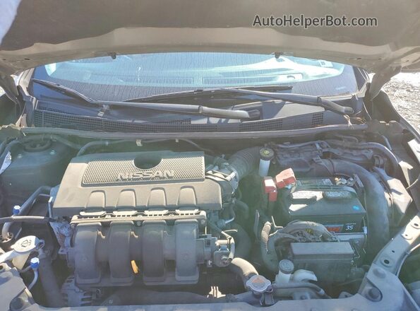 3N1AB7AP9GL656863 2016 NISSAN SENTRA Silver Вид задньої частини салону
