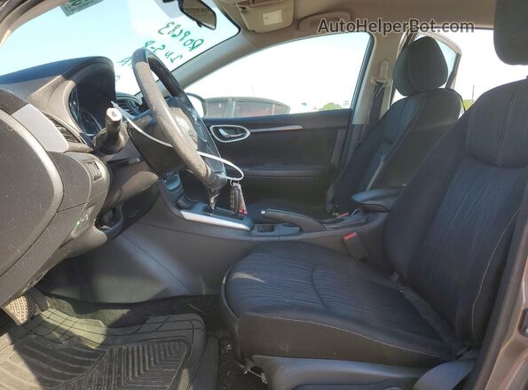3N1AB7AP9GL656863 2016 NISSAN SENTRA Silver Вид салону спереду