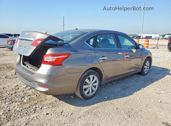3N1AB7AP9GL656863 2016 NISSAN SENTRA Silver Задня права чверть