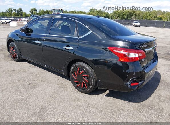 3N1AB7AP9GL663649 2016 NISSAN SENTRA Black Rear left