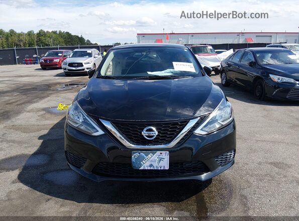 3N1AB7AP9GL663649 2016 NISSAN SENTRA Black Instrument cluster view