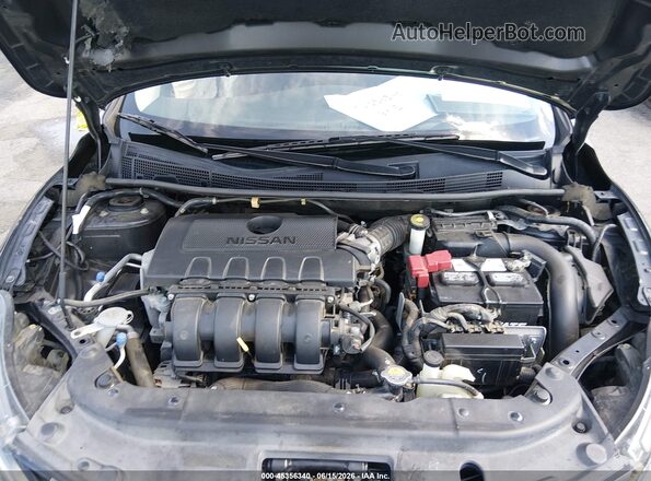 3N1AB7AP9GL663649 2016 NISSAN SENTRA Black Rear view