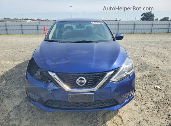 3N1AB7AP9GL665224 2016 NISSAN SENTRA Blue Widok z przodu