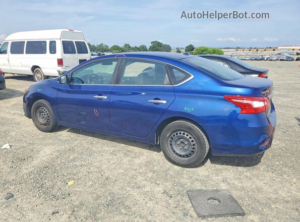 3N1AB7AP9GL665224 2016 NISSAN SENTRA Blue Tył lewy