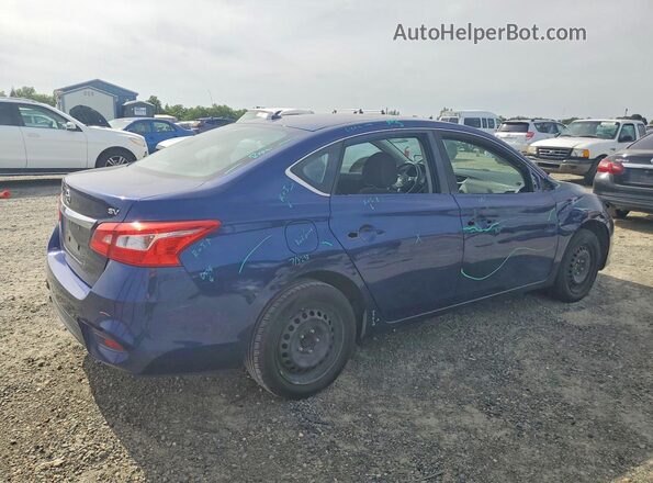3N1AB7AP9GL665224 2016 NISSAN SENTRA Blue Tył prawy