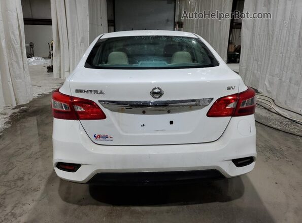 3N1AB7AP9GL679673 2016 NISSAN SENTRA White Widok z tyłu