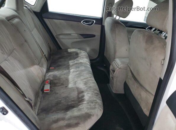 3N1AB7AP9GL679673 2016 NISSAN SENTRA White Widok tylnych siedzeń