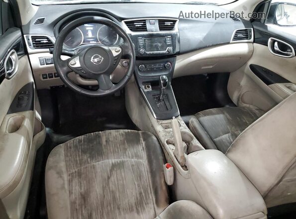 3N1AB7AP9GL679673 2016 NISSAN SENTRA White Widok deski rozdzielczej