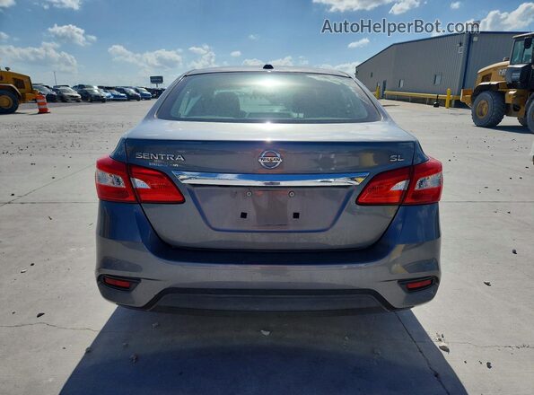 3N1AB7AP9GY213244 2016 NISSAN SENTRA Gray უკანა ხედი