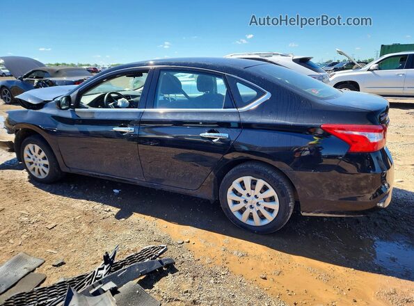 3N1AB7AP9GY216936 2016 NISSAN SENTRA Black Tył lewy