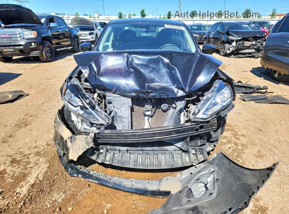 3N1AB7AP9GY216936 2016 NISSAN SENTRA Black Widok z przodu