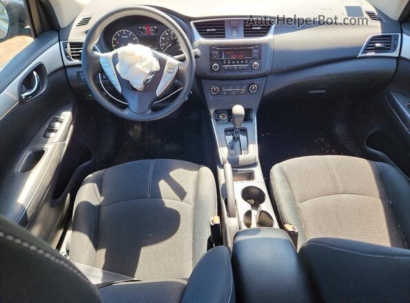 3N1AB7AP9GY216936 2016 NISSAN SENTRA Black Widok deski rozdzielczej