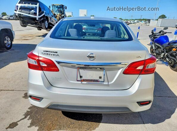3N1AB7AP9GY224972 2016 NISSAN SENTRA Silver უკანა ხედი