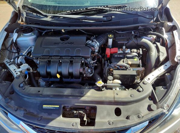 3N1AB7AP9GY224972 2016 NISSAN SENTRA Silver უკანა სალონის ხედი