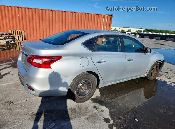 3N1AB7AP9GY233137 2016 NISSAN SENTRA Silver 