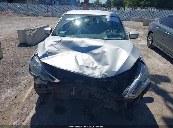 3N1AB7AP9GY244199 2016 NISSAN SENTRA Silver Вид щитка приладів
