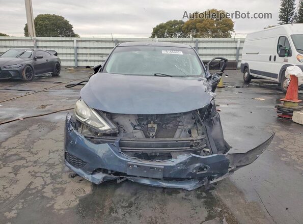 3N1AB7AP9GY247152 2016 NISSAN SENTRA Синий 