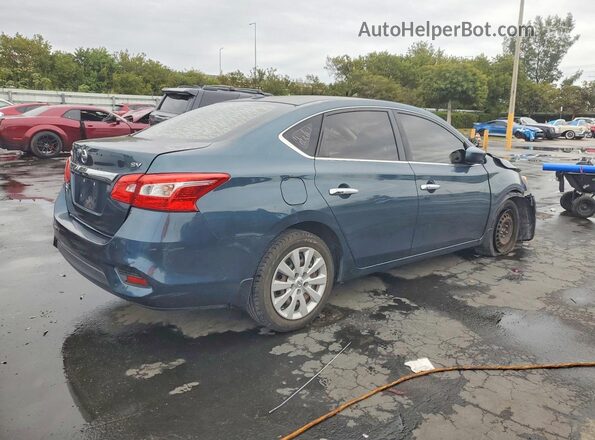 3N1AB7AP9GY247152 2016 NISSAN SENTRA Синий 