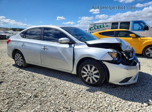 3N1AB7AP9GY251217 2016 NISSAN SENTRA Silver 