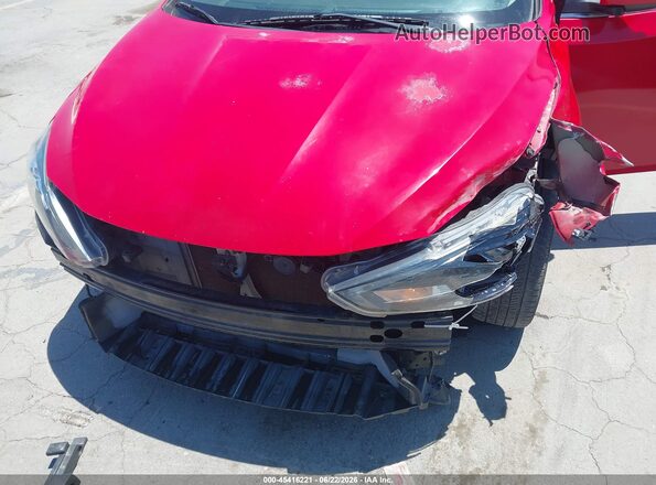 3N1AB7AP9GY284007 2016 NISSAN SENTRA Red Widok z przodu