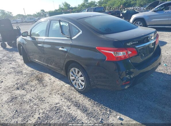 3N1AB7AP9GY296514 2016 NISSAN SENTRA Black Tył lewy