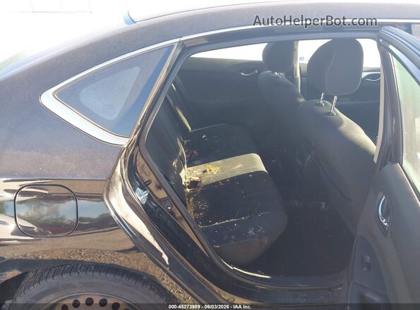 3N1AB7AP9GY296514 2016 NISSAN SENTRA Black Widok naklejki z numerem VIN