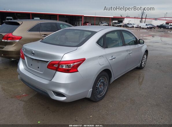 3N1AB7AP9GY314865 2016 NISSAN SENTRA Silver Rear right