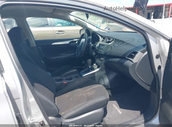 3N1AB7AP9GY314865 2016 NISSAN SENTRA Silver Front interior view