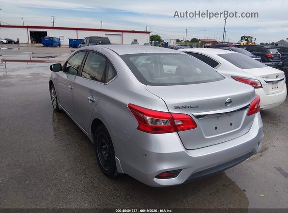 3N1AB7AP9GY314865 2016 NISSAN SENTRA Silver Rear left