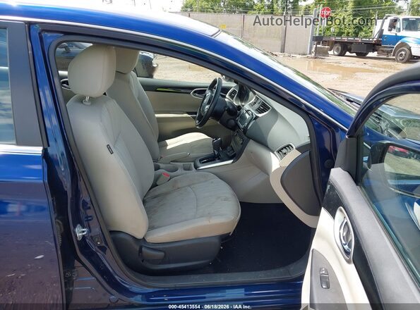 3N1AB7AP9GY317801 2016 NISSAN SENTRA Blue Front interior view