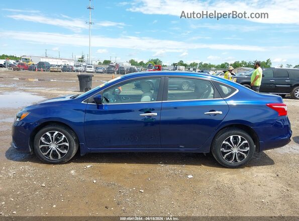 3N1AB7AP9GY317801 2016 NISSAN SENTRA Blue 360 interior view