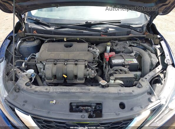 3N1AB7AP9GY317801 2016 NISSAN SENTRA Blue Rear view
