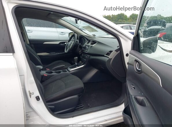 3N1AB7AP9GY321329 2016 NISSAN SENTRA Белый Вид салона спереди