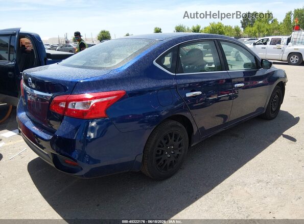 3N1AB7AP9GY328636 2016 NISSAN SENTRA Blue Հետևի աջ