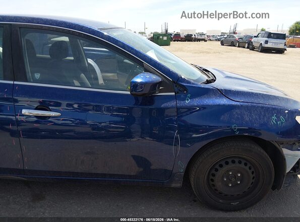 3N1AB7AP9GY328636 2016 NISSAN SENTRA Blue Սալոնի հետևի տեսք