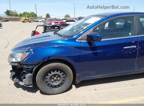 3N1AB7AP9GY328636 2016 NISSAN SENTRA Blue 