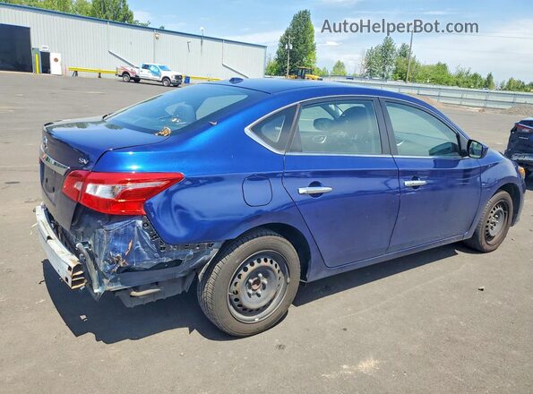 3N1AB7AP9GY330726 2016 NISSAN SENTRA Blue უკანა მარჯვენა