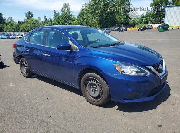 3N1AB7AP9GY330726 2016 NISSAN SENTRA Blue წინა მარჯვენა