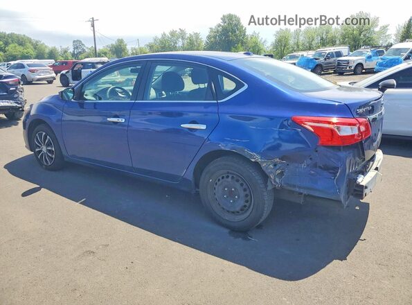 3N1AB7AP9GY330726 2016 NISSAN SENTRA Blue უკანა მარცხენა