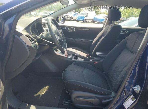 3N1AB7AP9GY330726 2016 NISSAN SENTRA Blue წინა სალონის ხედი