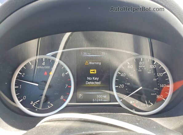 3N1AB7AP9GY330726 2016 NISSAN SENTRA Blue ხელსაწყოთა პანელის ხედი
