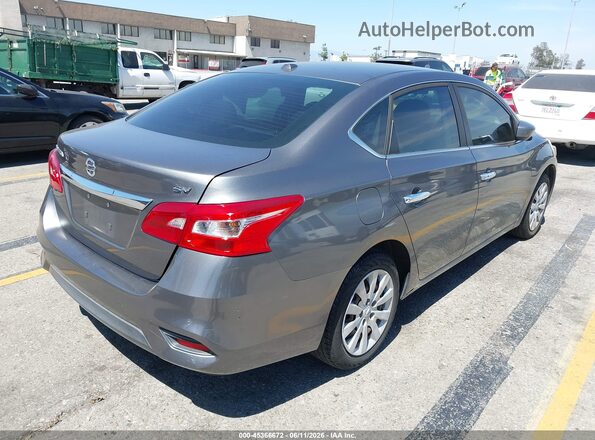 3N1AB7AP9HL662826 2017 NISSAN SENTRA Gray Rear right